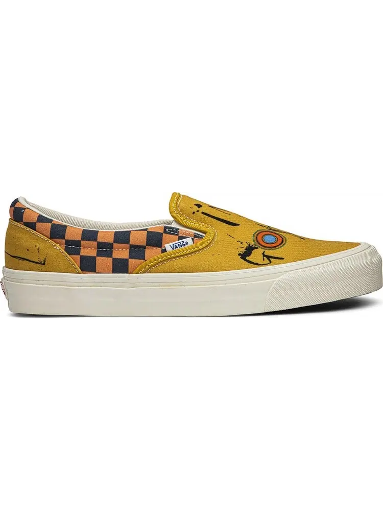 Кеды Vans Ralph Steadman x OG Classic Slip-On LX Gonzovationist — изображение 1 из 8, желтый