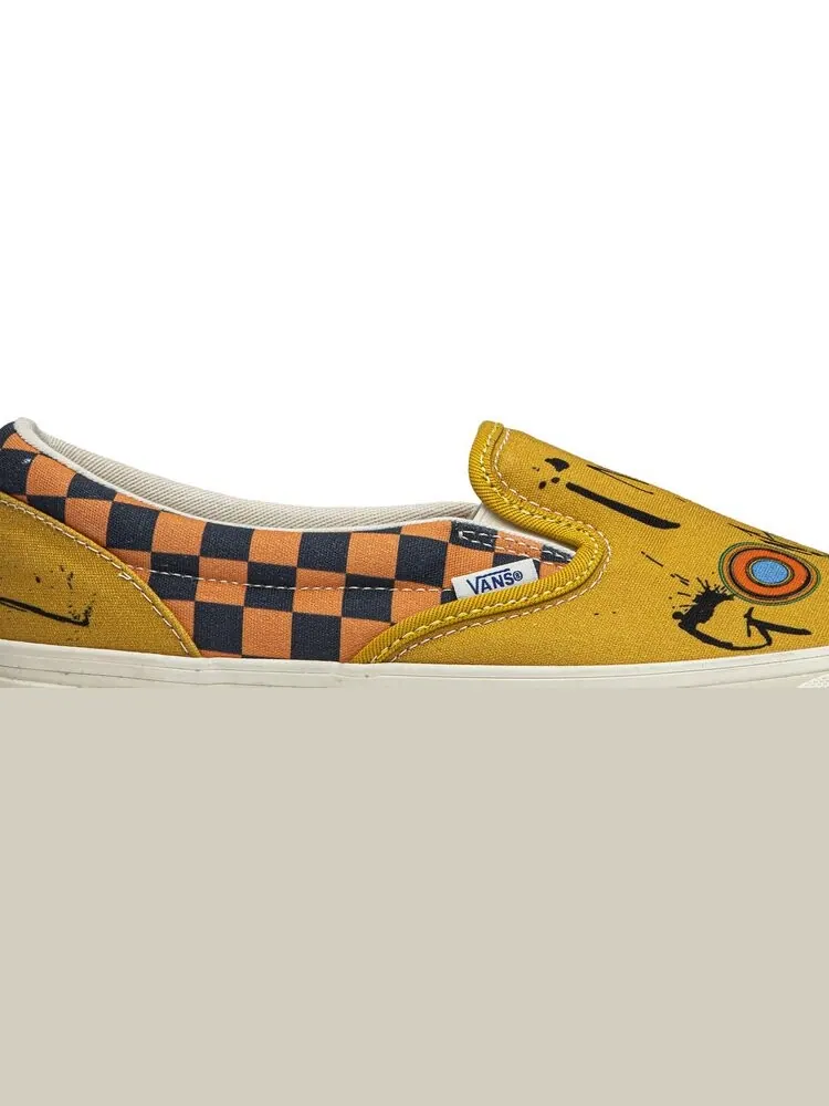 Кеды Vans Ralph Steadman x OG Classic Slip-On LX Gonzovationist — изображение 2 из 8, желтый