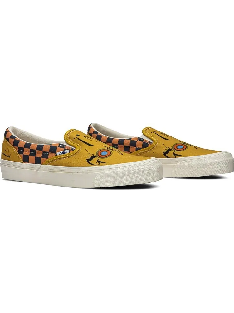 Кеды Vans Ralph Steadman x OG Classic Slip-On LX Gonzovationist — изображение 8 из 8, желтый