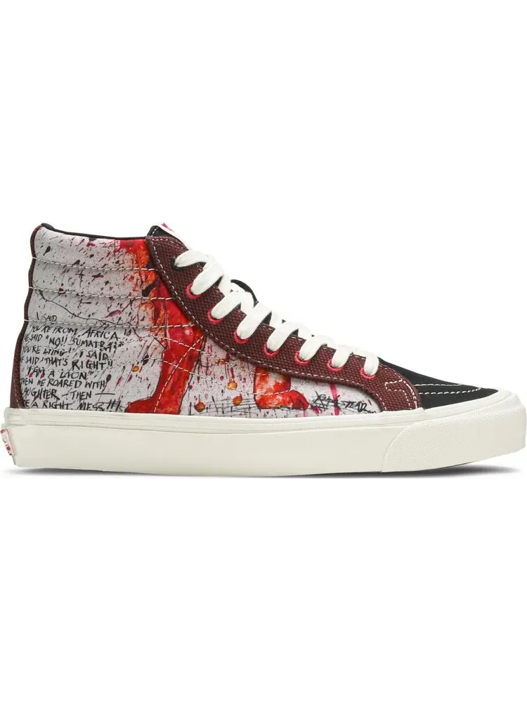 Кеды Vans Ralph Steadman x OG SK8-Hi LX Lion — изображение 1 из 8, красный