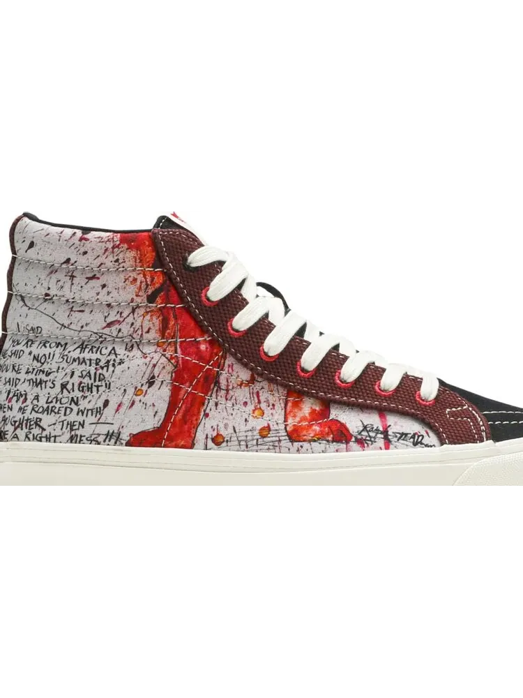Кеды Vans Ralph Steadman x OG SK8-Hi LX Lion — изображение 2 из 8, красный