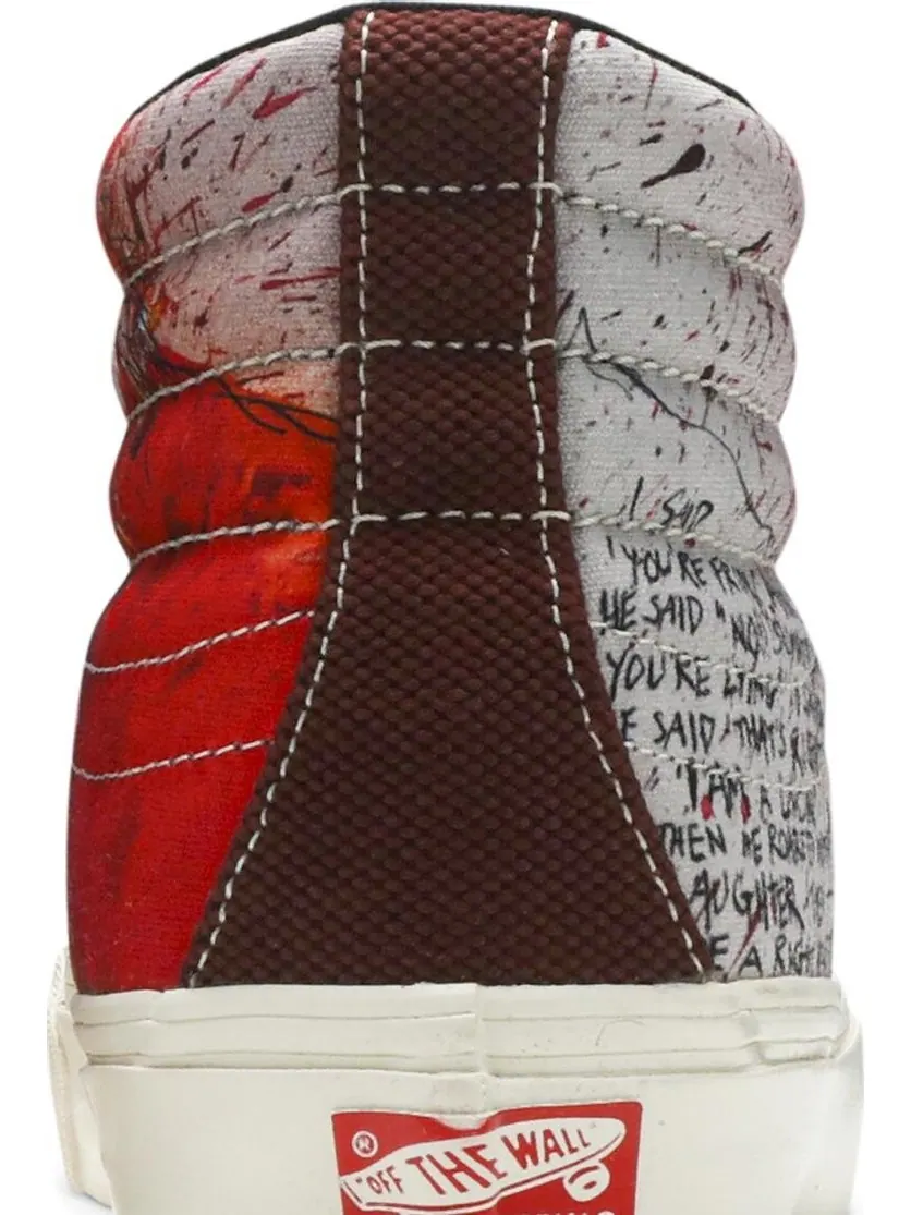 Кеды Vans Ralph Steadman x OG SK8-Hi LX Lion — изображение 7 из 8, красный