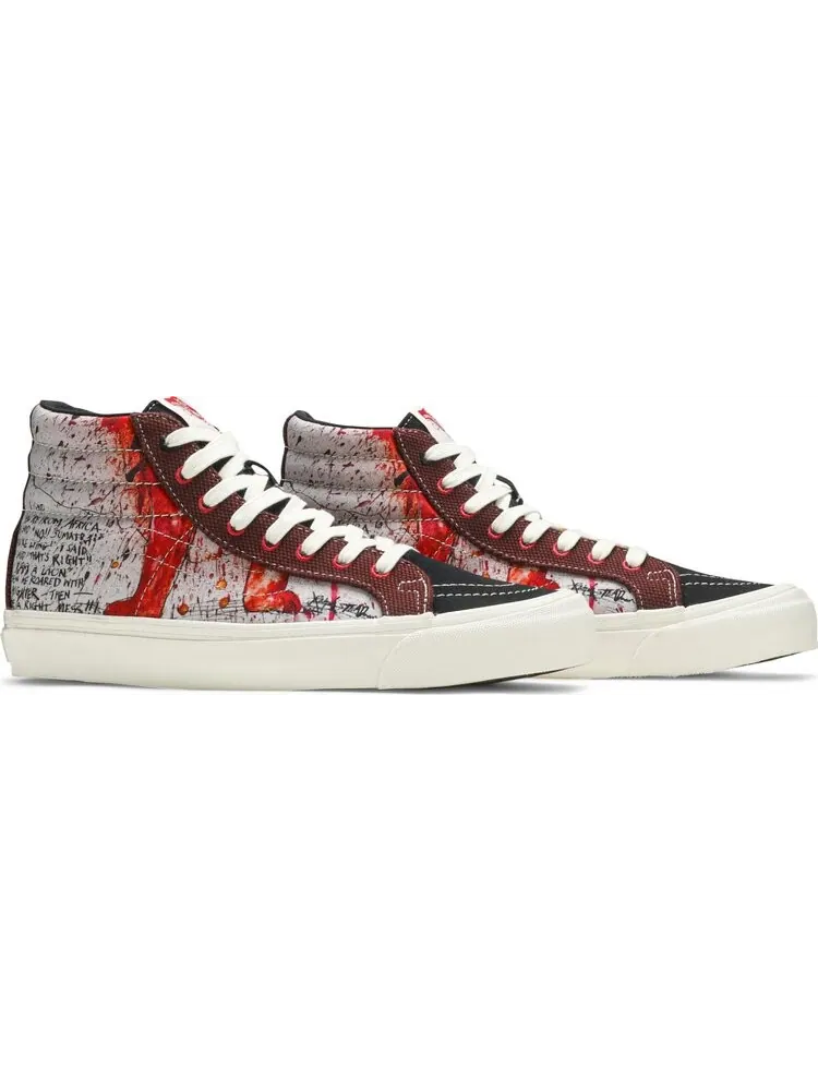Кеды Vans Ralph Steadman x OG SK8-Hi LX Lion — изображение 8 из 8, красный
