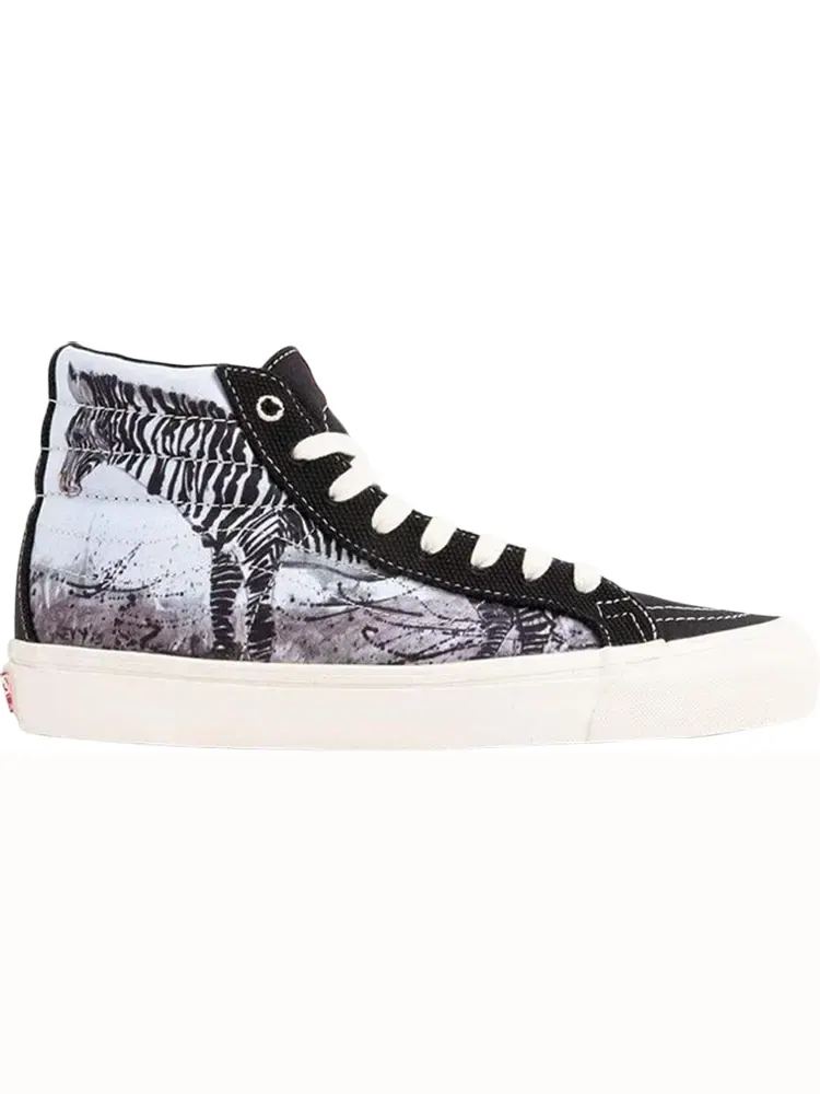 Кеды Vans Ralph Steadman x OG SK8-Hi LX Zebra — изображение 1 из 1, черный