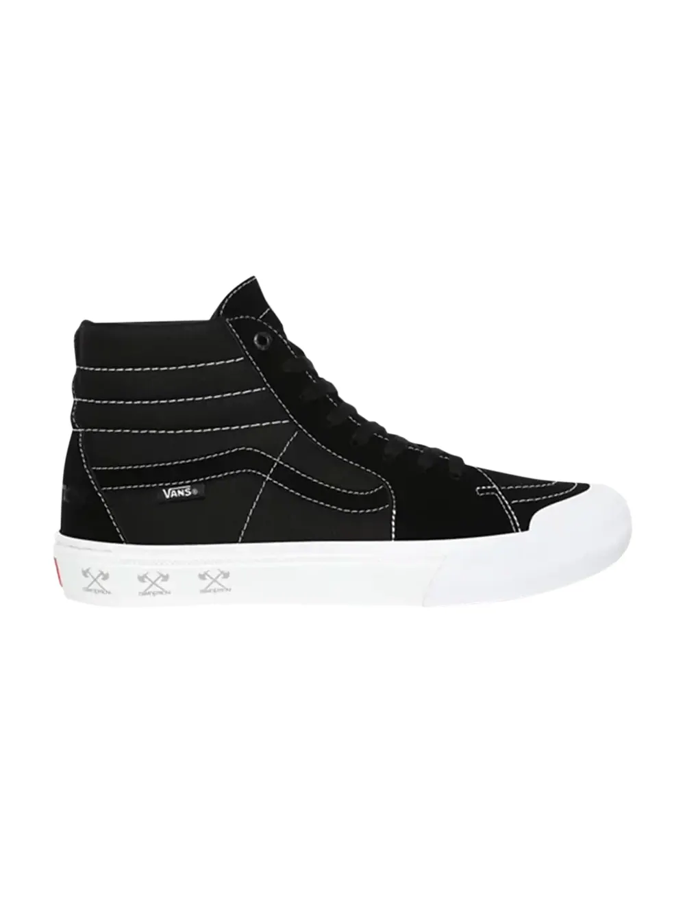 Кроссовки Demolition x Sk8-Hi Pro BMX Vans — изображение 1 из 1, черный/белый
