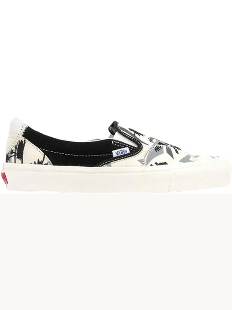 Кеды Vans Classic Slip-On LX Bricolage — изображение 1 из 1, черный