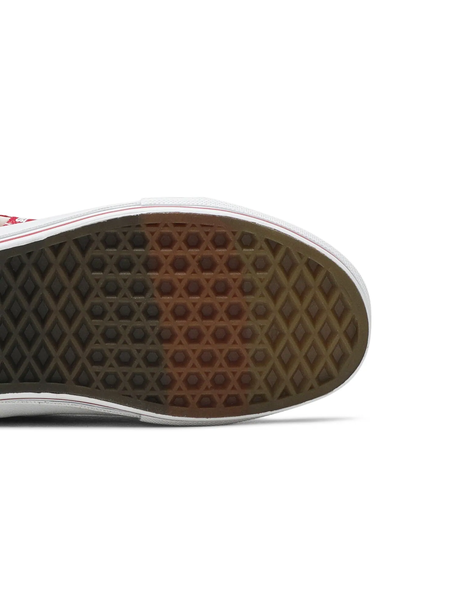 Кроссовки Old Skool Cap LX Vans — изображение 5 из 8, красный/белый
