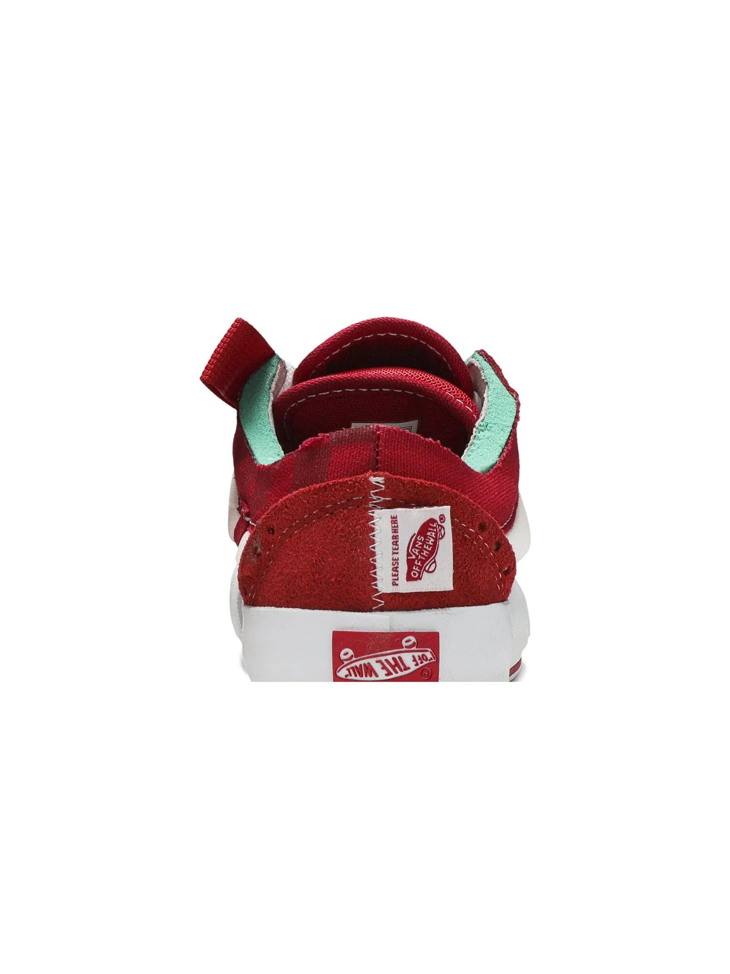 Кроссовки Old Skool Cap LX Vans — изображение 7 из 8, красный/белый