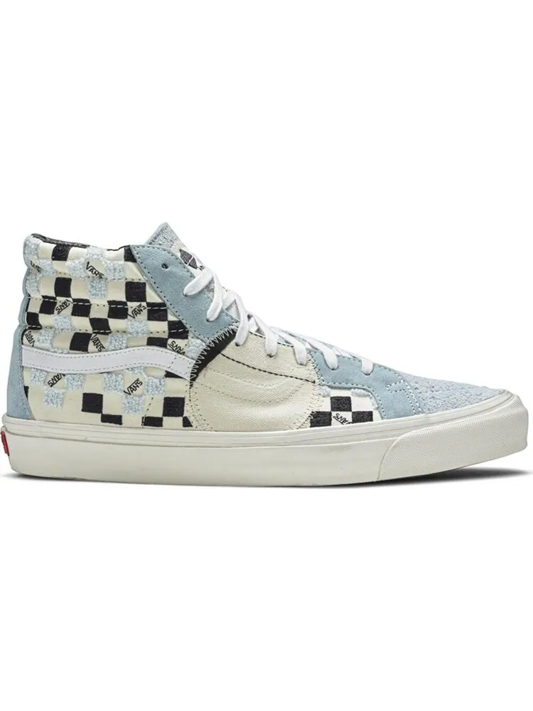 Кеды Vans SK8-Hi LX Bricolage Pack - Cool Blue — изображение 1 из 8, синий