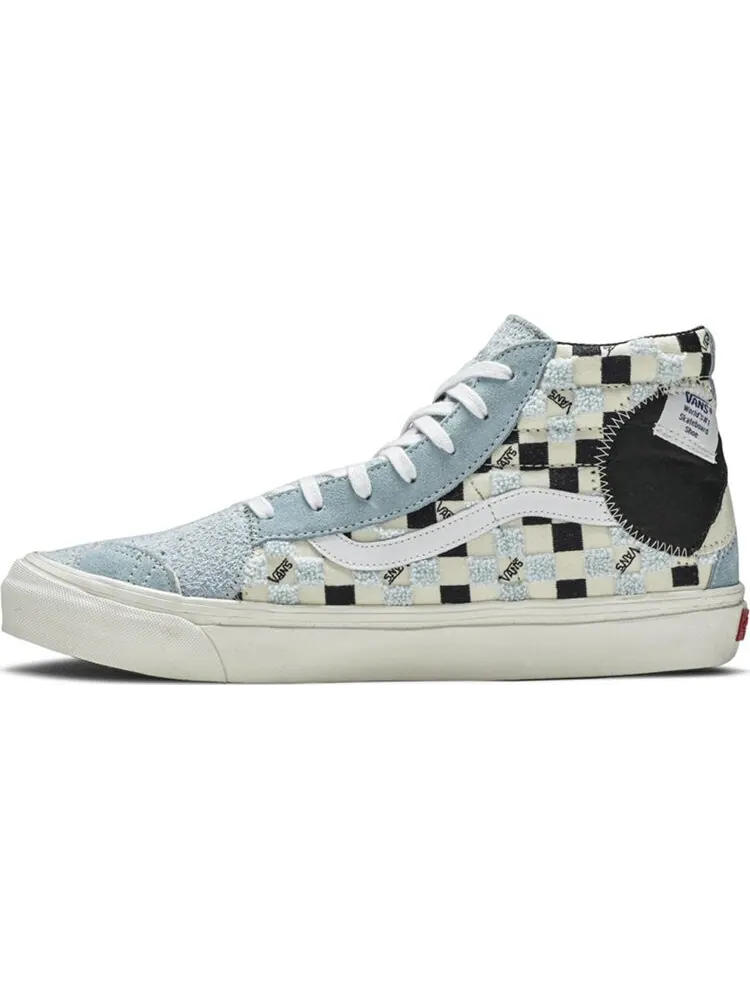 Кеды Vans SK8-Hi LX Bricolage Pack - Cool Blue — изображение 3 из 8, синий