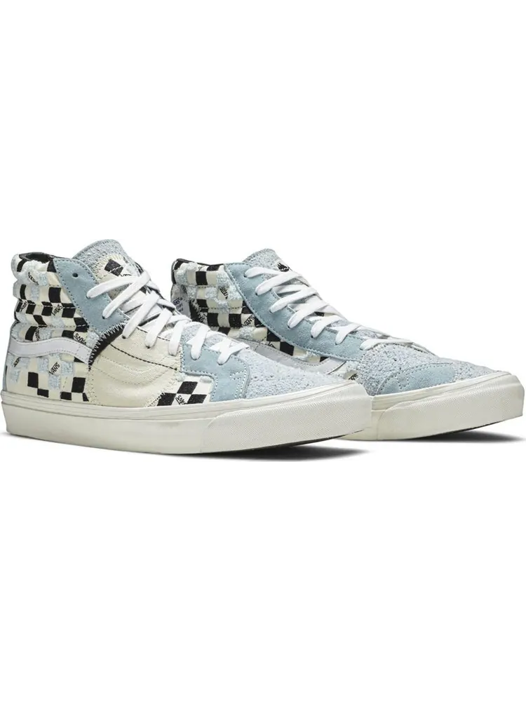 Кеды Vans SK8-Hi LX Bricolage Pack - Cool Blue — изображение 8 из 8, синий