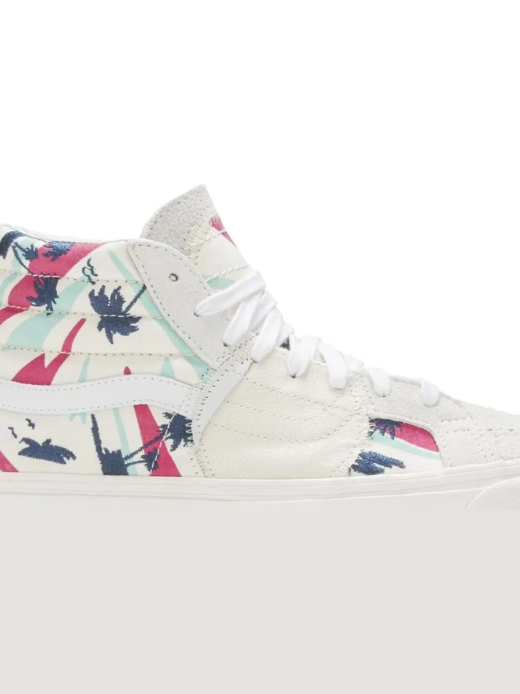 Кеды Vans Sk8-Hi LX Bricolage — изображение 2 из 8, белый