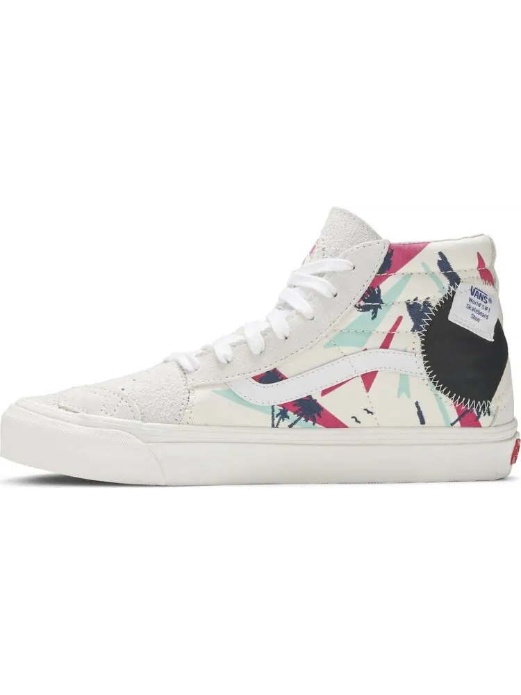 Кеды Vans Sk8-Hi LX Bricolage — изображение 3 из 8, белый