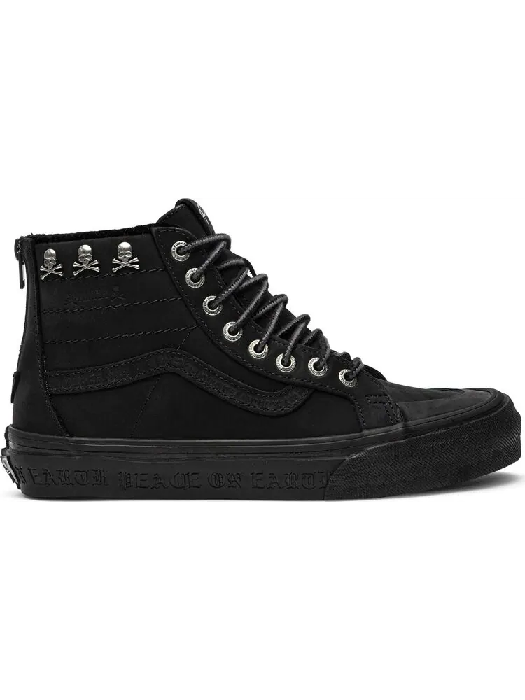 Кеды Vans Kith x Mastermind World x Sk8-Hi Reissue Zip LX Black — изображение 1 из 8, черный