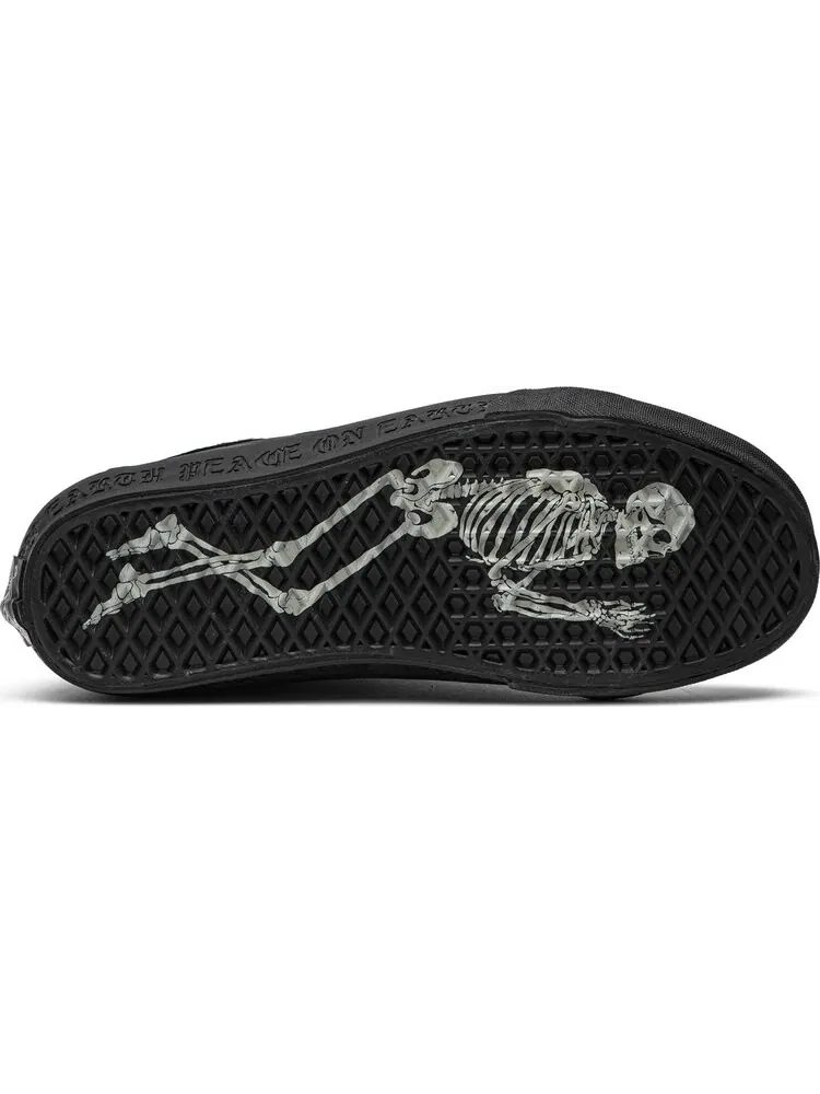 Кеды Vans Kith x Mastermind World x Sk8-Hi Reissue Zip LX Black — изображение 4 из 8, черный