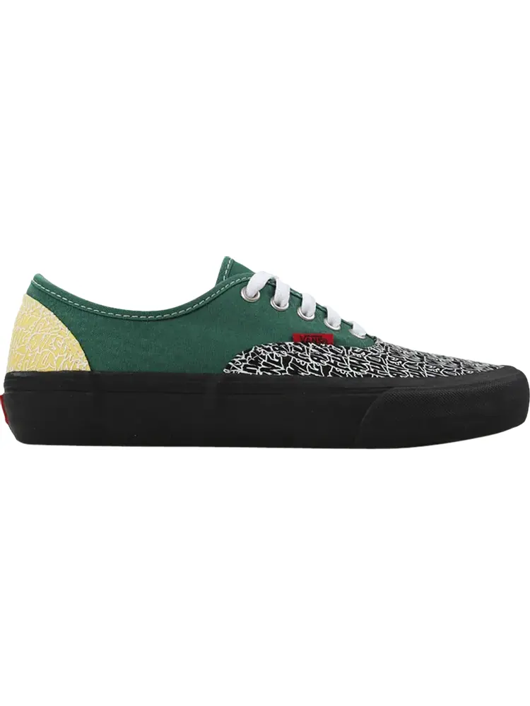 Кеды Vans f*cking Awesome x Authentic C Pro Black Green — изображение 1 из 1, зеленый