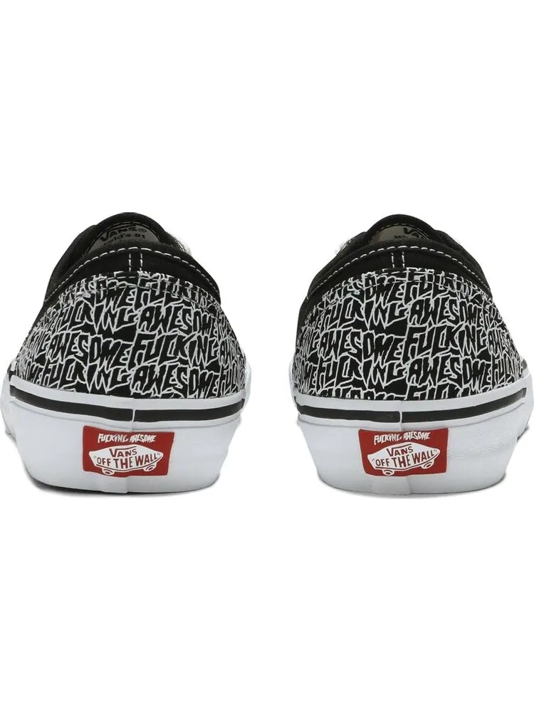 Кеды Vans f*cking Awesome x Authentic C Pro Black — изображение 6 из 8, черный