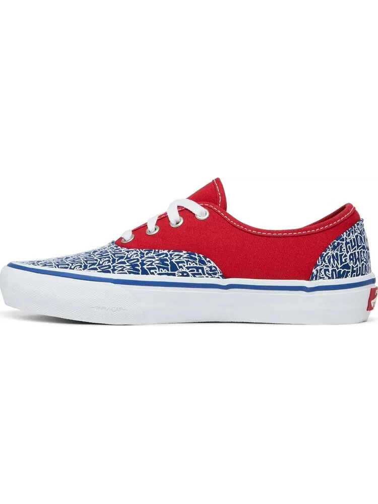 Кеды Vans f*cking Awesome x Authentic C Pro Red Blue — изображение 3 из 8, красный