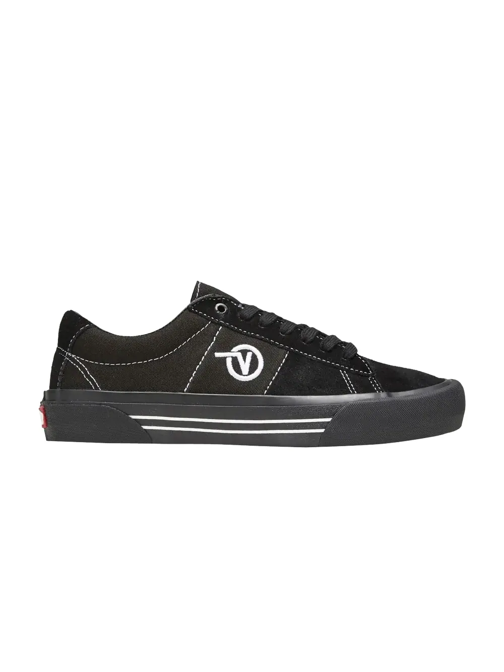 Кроссовки Saddle Sid Pro Vans — изображение 1 из 1, черный/черный/белый