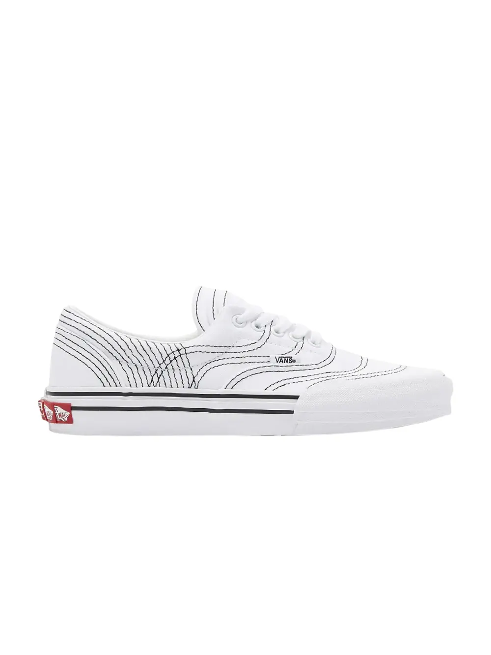 Кроссовки Era 3RA Vans — изображение 1 из 1, белый/черный