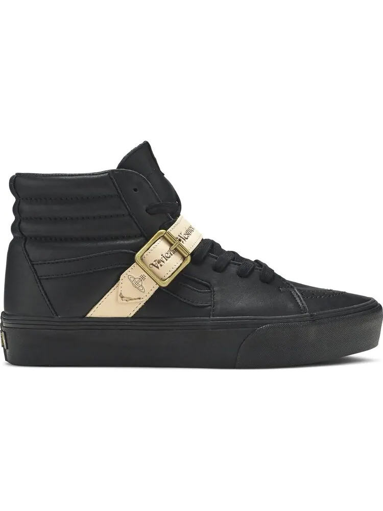Кеды Vans Vivienne Westwood x Sk8-Hi Platform Anglomania — изображение 1 из 8, черный