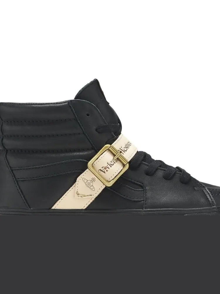 Кеды Vans Vivienne Westwood x Sk8-Hi Platform Anglomania — изображение 2 из 8, черный