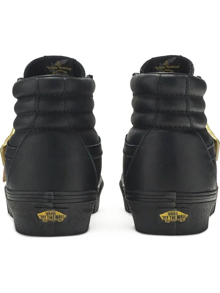 Кеды Vans Vivienne Westwood x Sk8-Hi Platform Anglomania — изображение 6 из 8, черный