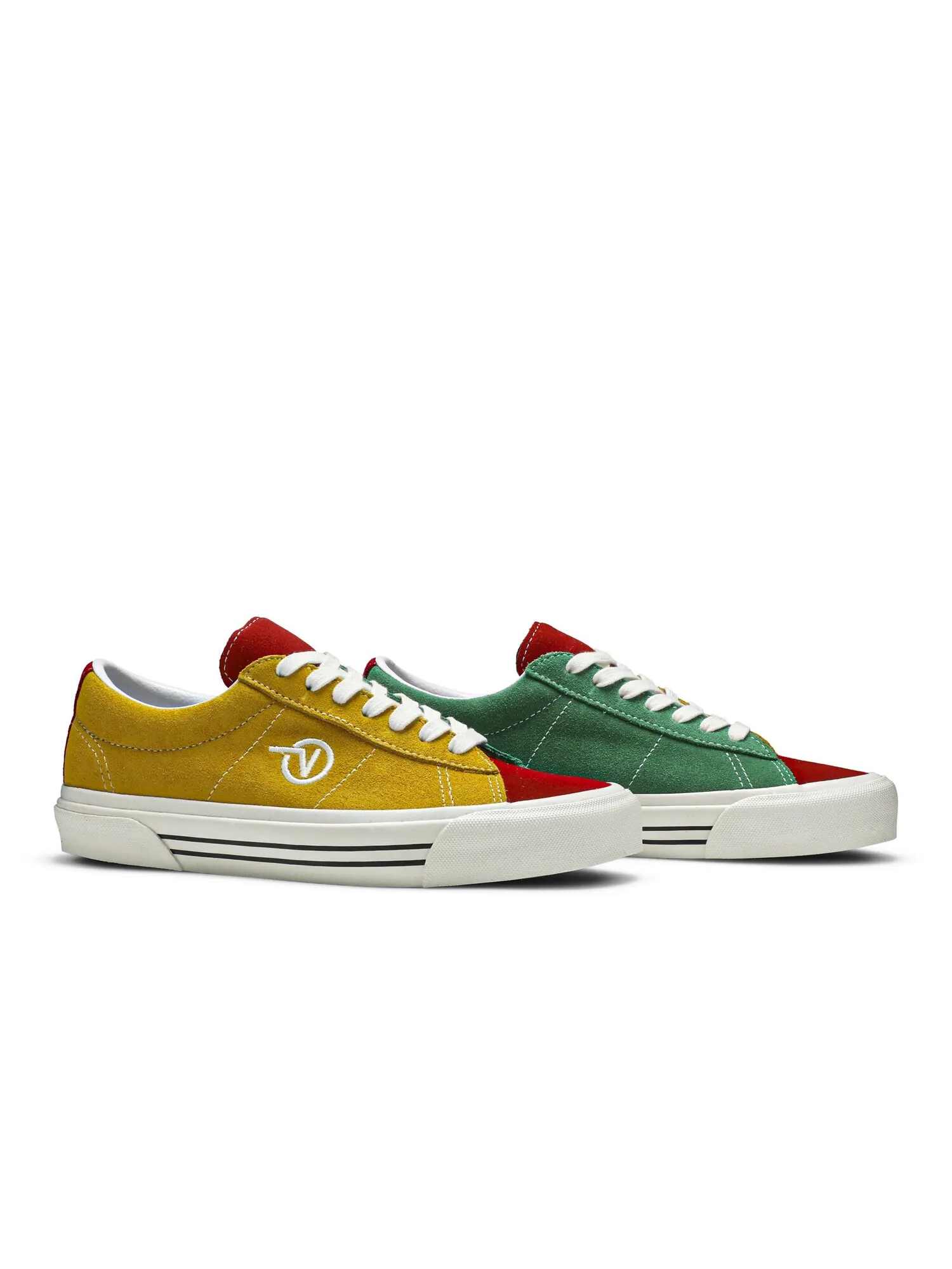 Кроссовки Sid DX Vans — изображение 8 из 8, желтый/красный
