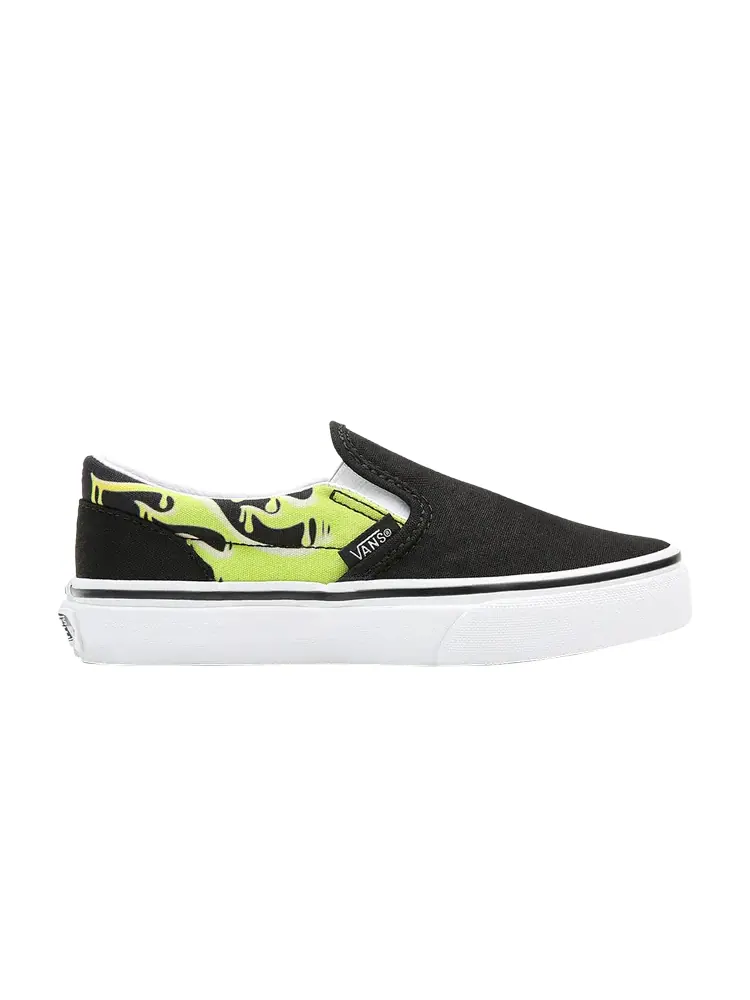 Кроссовки Vans Classic Slip-On Kids — изображение 1 из 1, черный