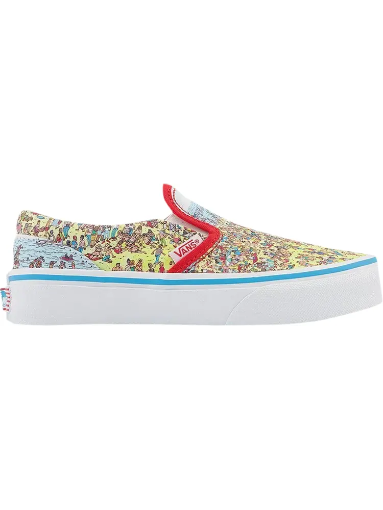 Кеды Vans Wheres Waldo? x Classic Slip-On Find Steve — изображение 1 из 1, мульти