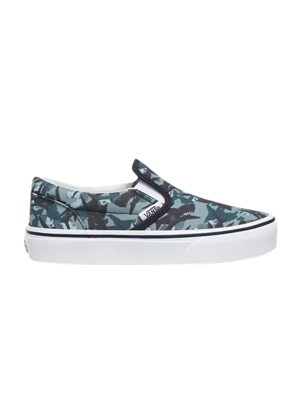 Классические детские слипоны Vans — изображение 1 из 1, белый
