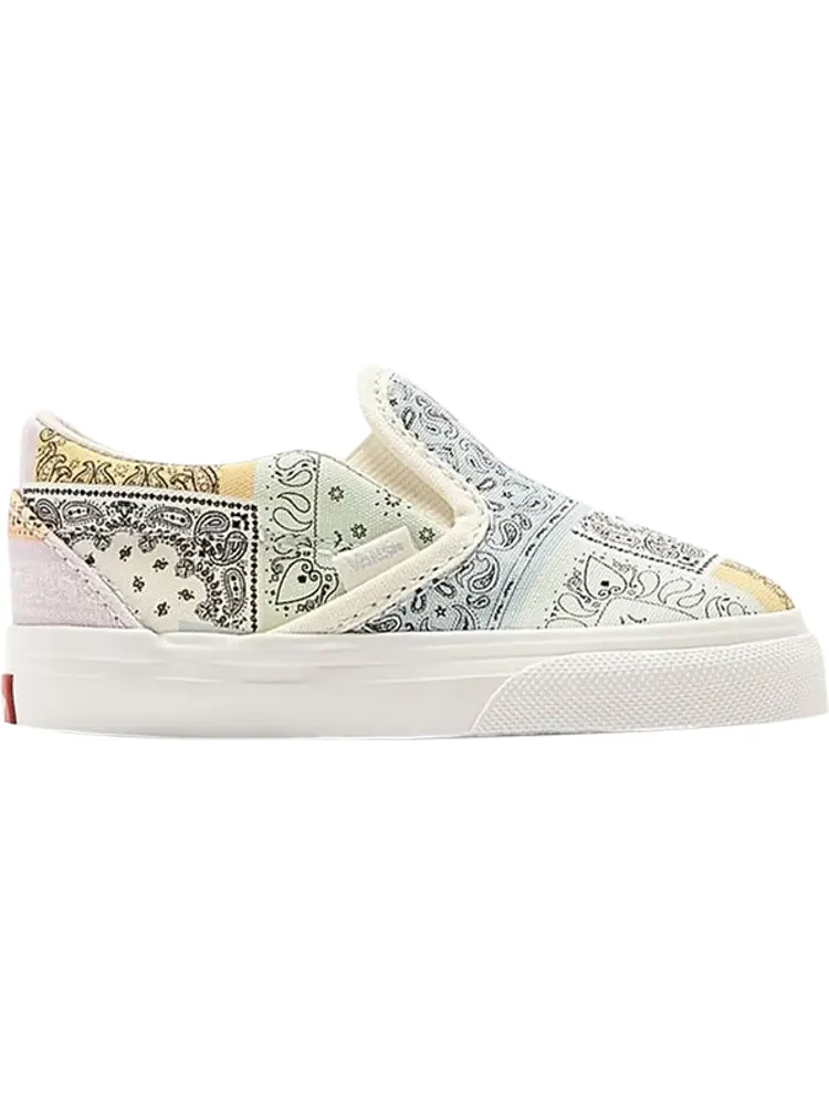 Кеды Vans Kith x Vault OG Classic Slip-On Toddler Bandana Multi — изображение 1 из 1, мульти