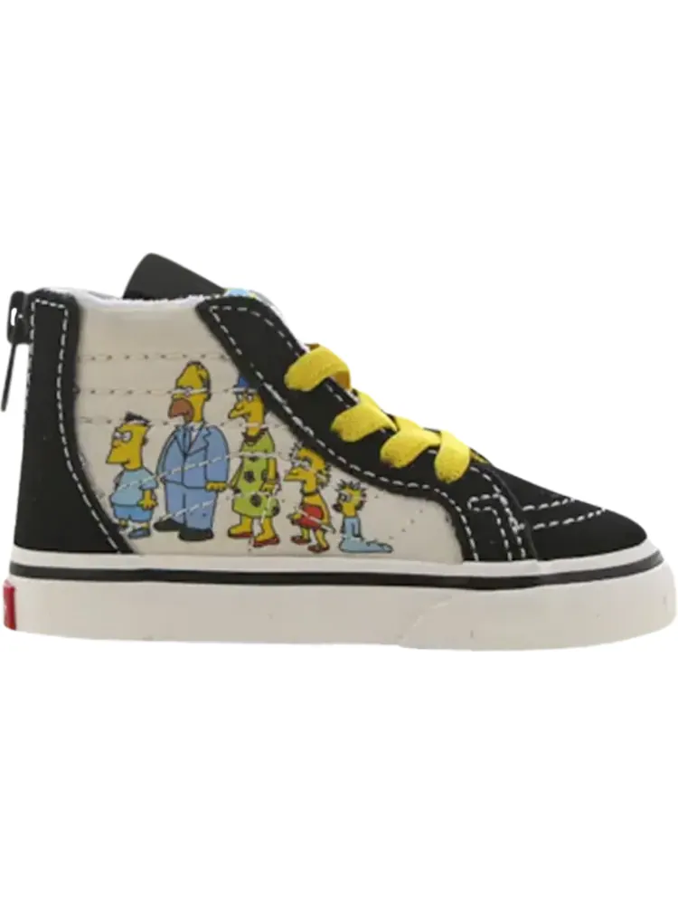 Кеды Vans The Simpsons x Sk8-Hi Zip TD Simpsons Family 1987-2020 — изображение 1 из 1, белый