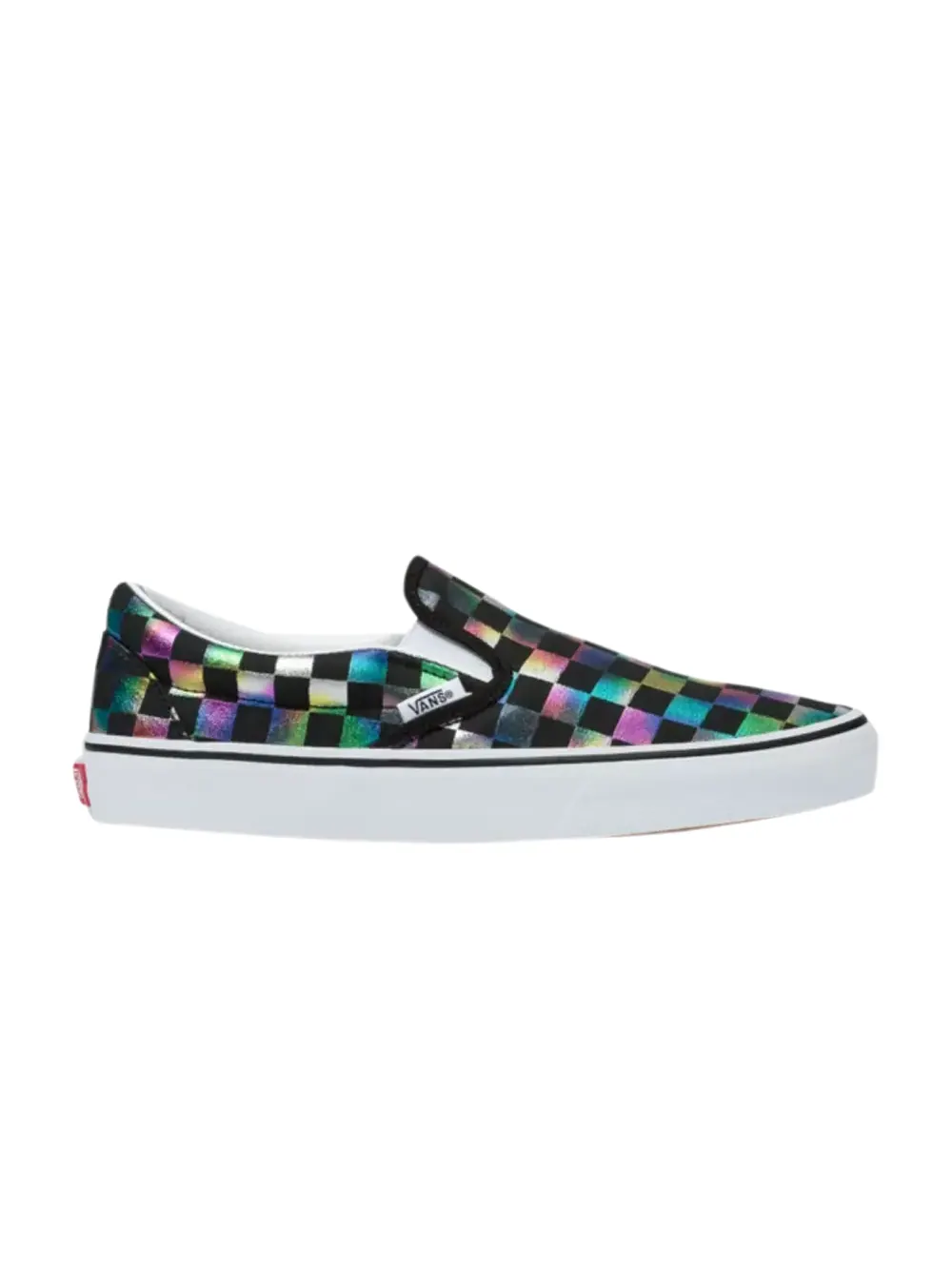 Кроссовки Slip-On Vans — изображение 1 из 1, черный/белый