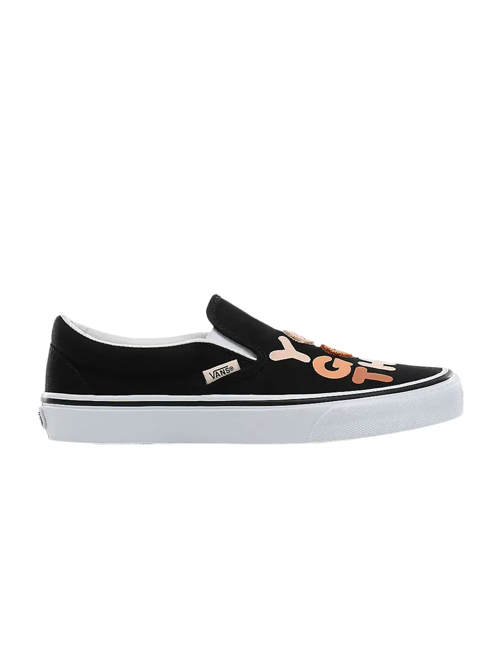 Классические слипоны Vans — изображение 1 из 1, черный/белый