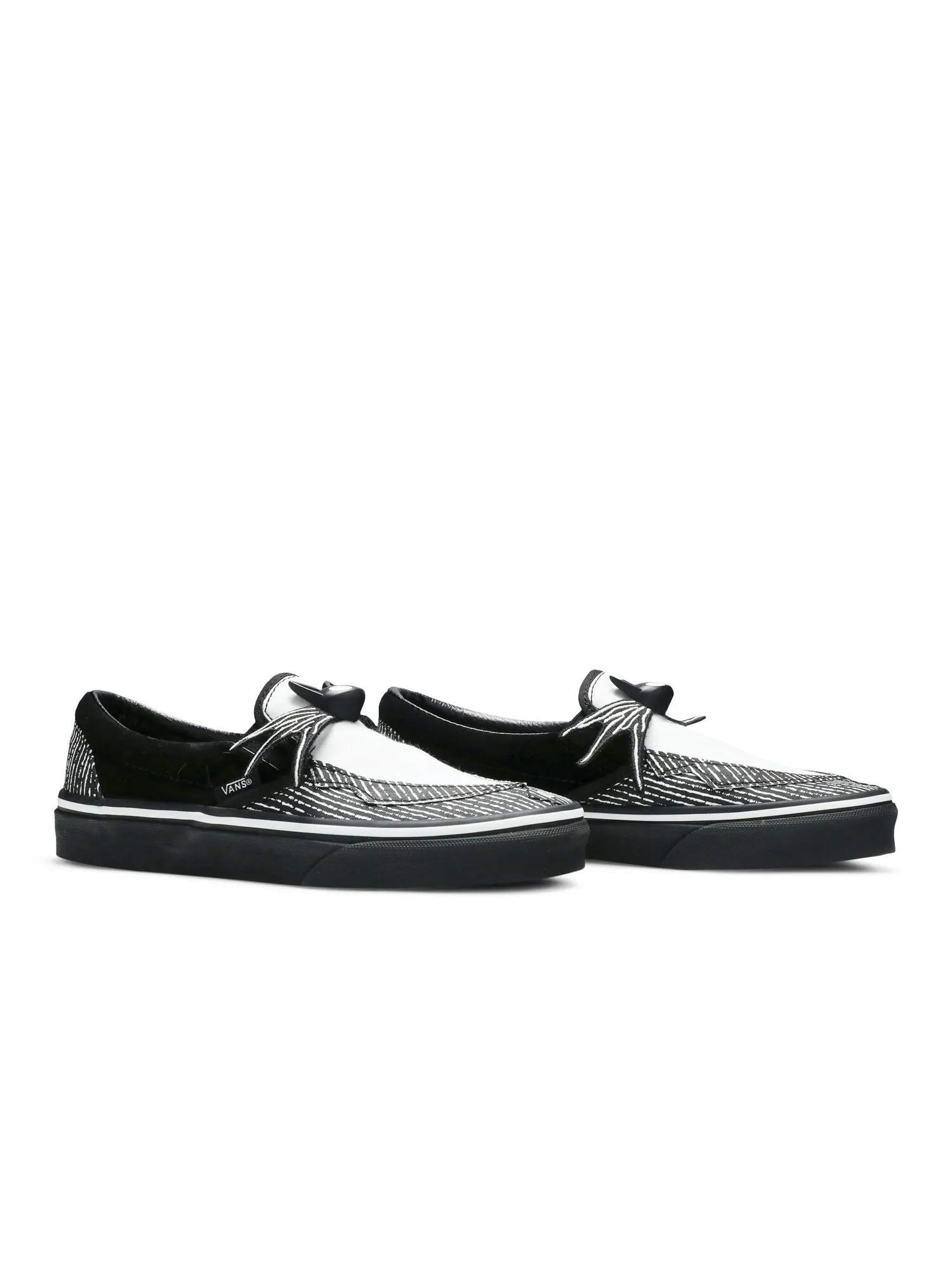 Кошмар перед Рождеством x Классические слипоны Vans — изображение 8 из 8, черный/белый