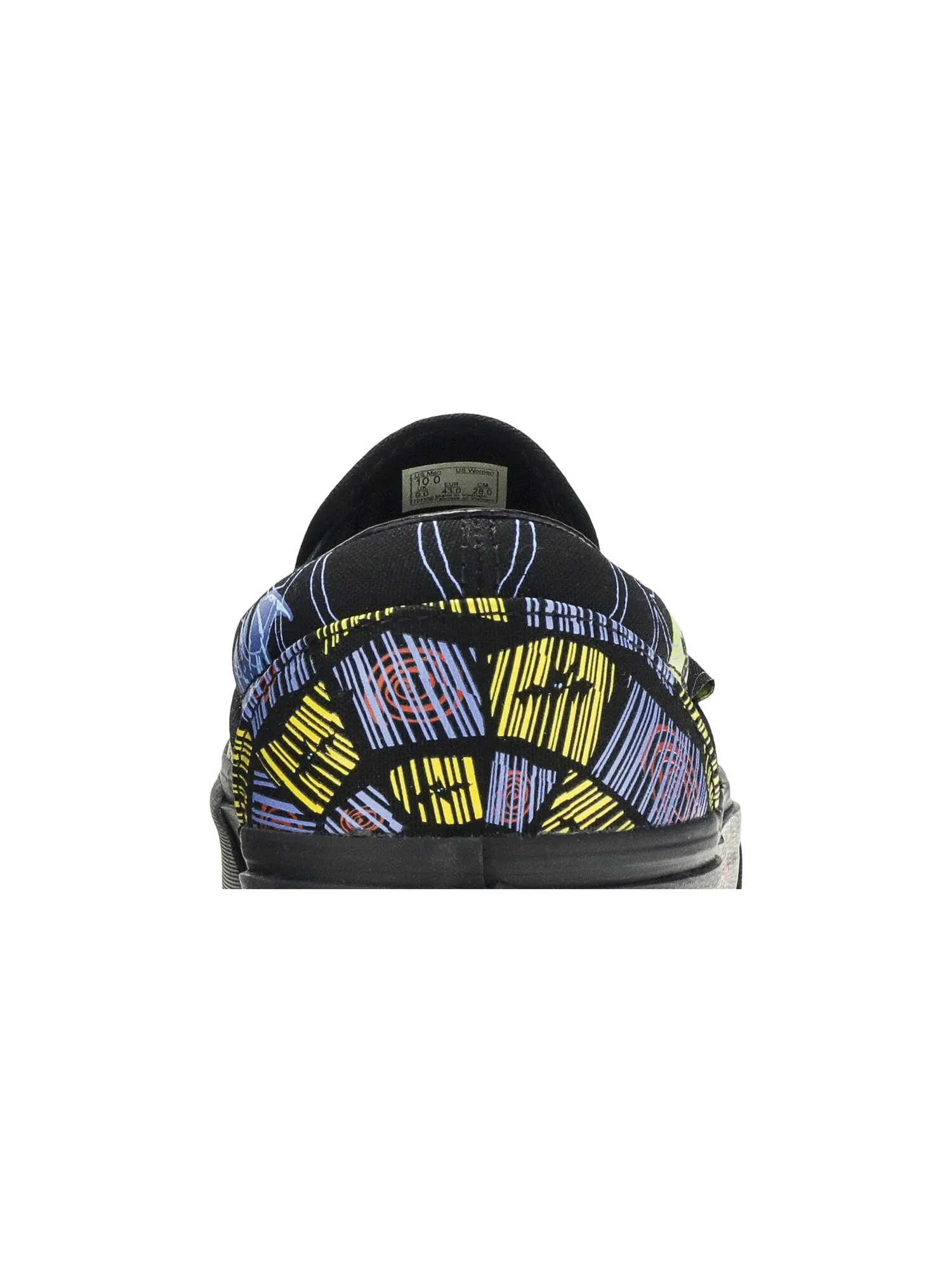 Слипоны Кошмар перед Рождеством x Vans — изображение 7 из 8, черный/желтый