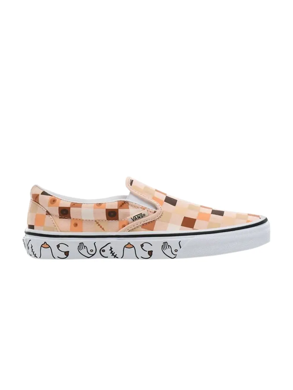 Кроссовки Slip-On Vans — изображение 1 из 1, белый
