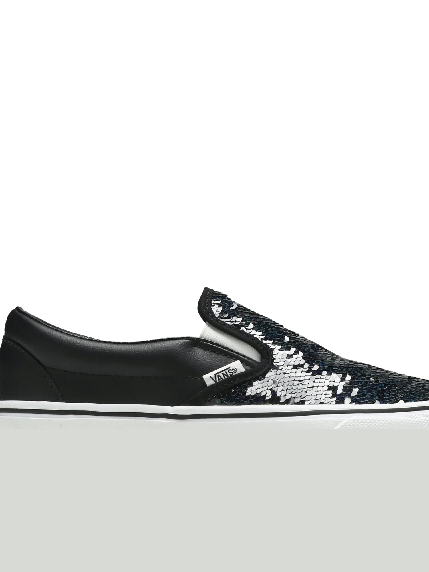 Классические слипоны Wmns Vans — изображение 2 из 8, черный/белый
