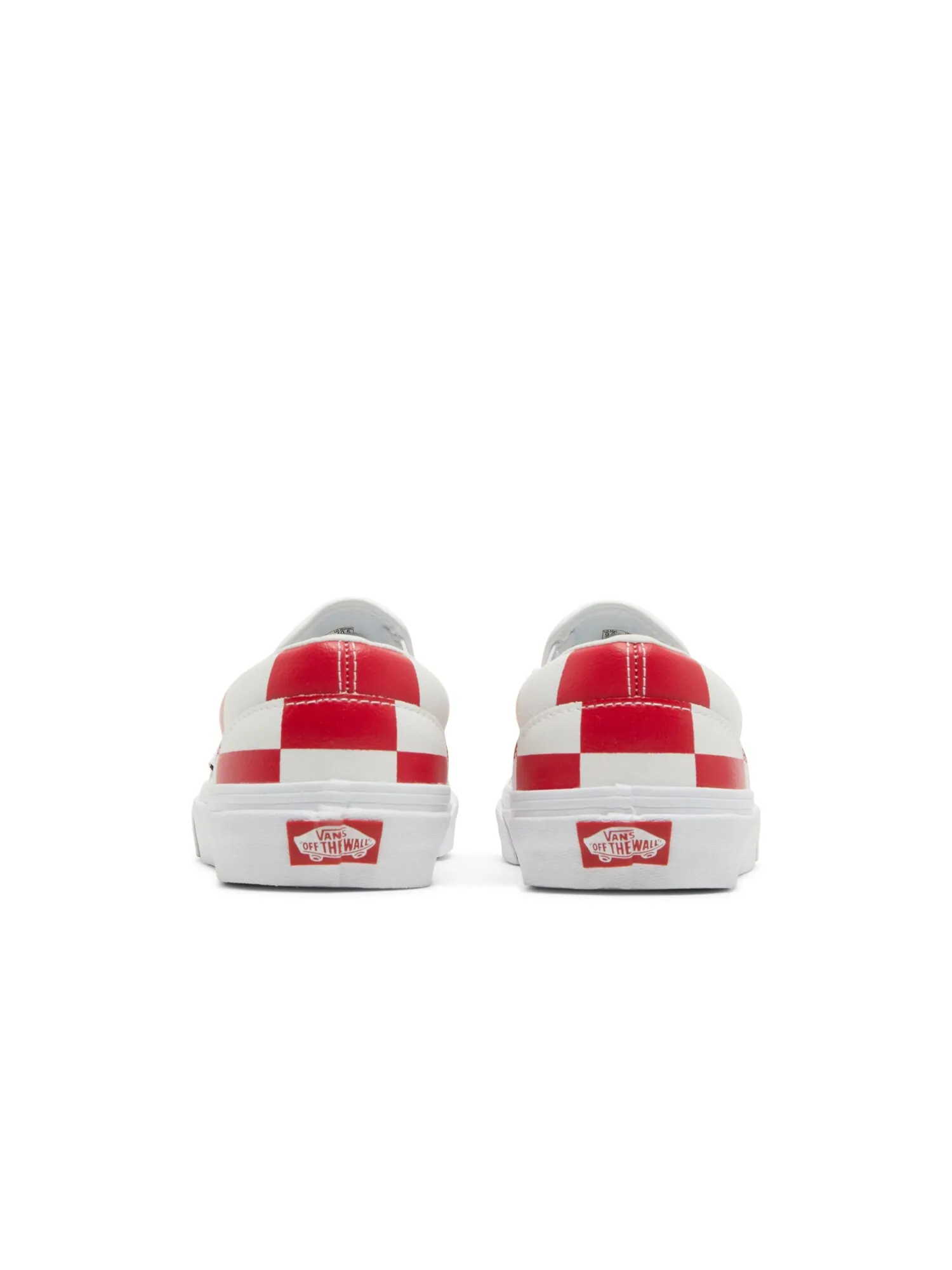 Классические слипоны Vans — изображение 6 из 8, белый/красный