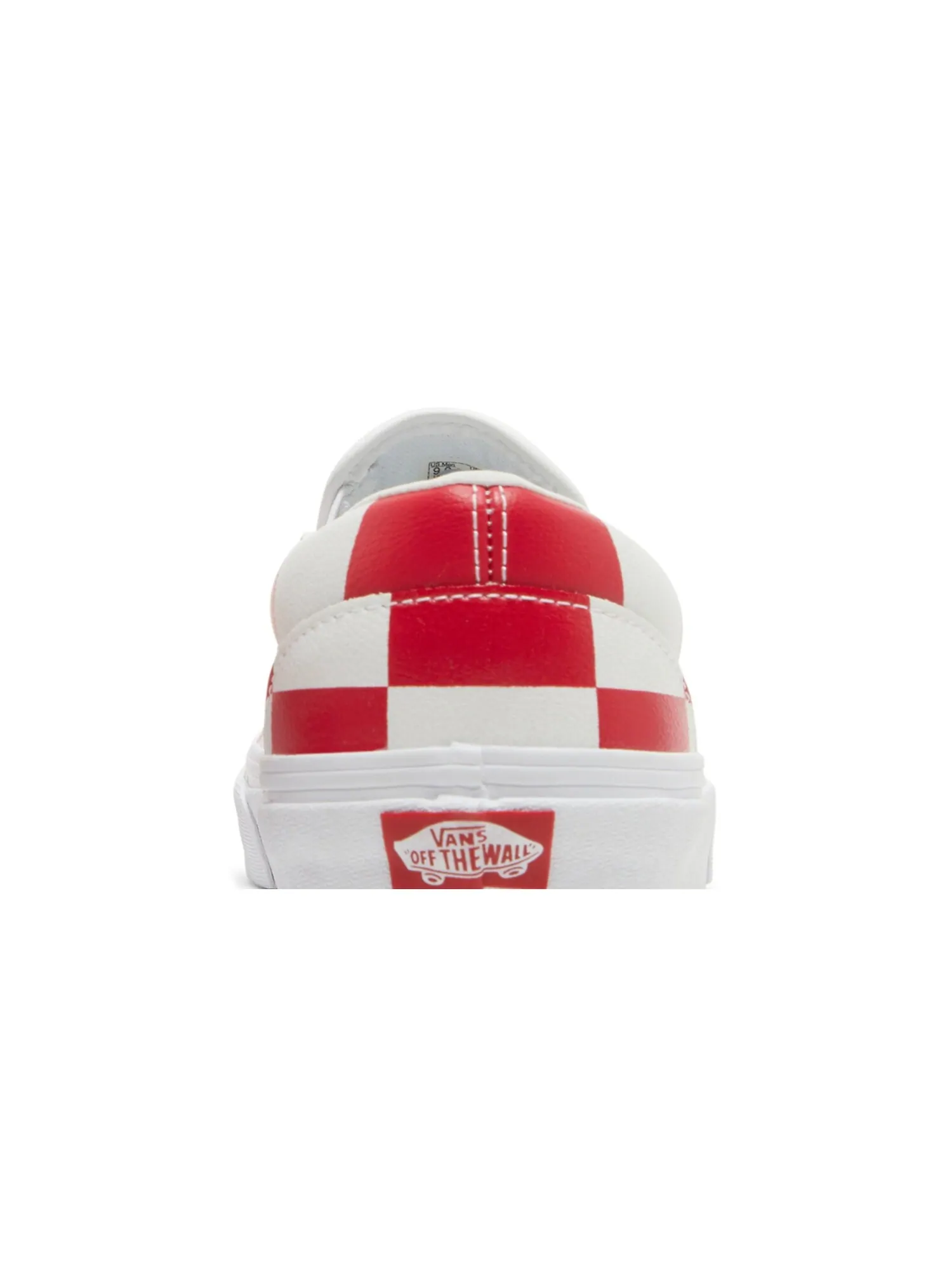 Классические слипоны Vans — изображение 7 из 8, белый/красный