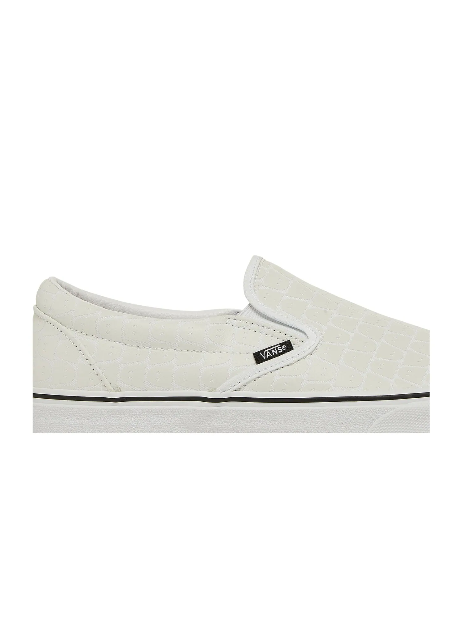 Слипоны Ghostly x Classic Vans — изображение 2 из 8, белый