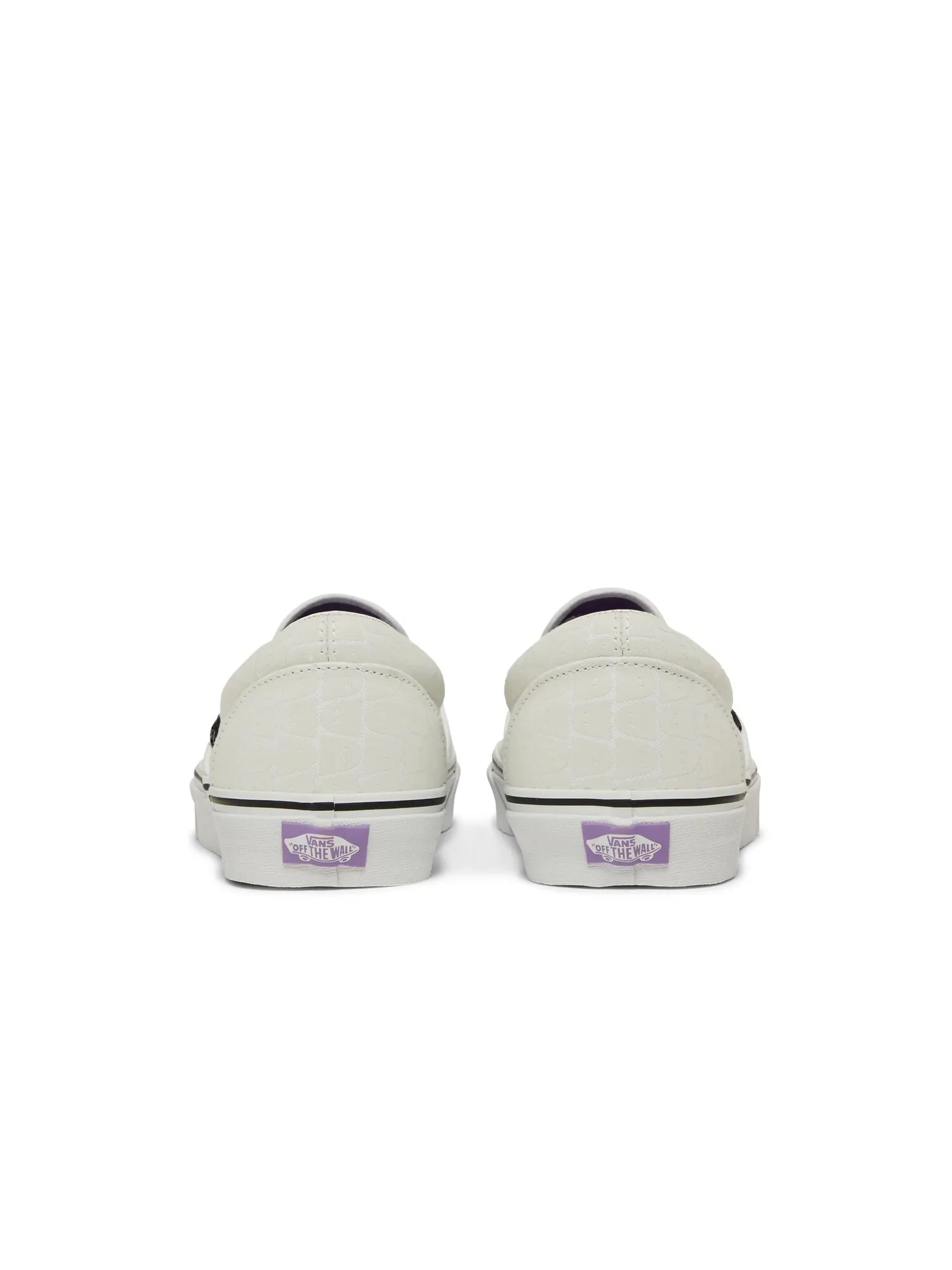 Слипоны Ghostly x Classic Vans — изображение 6 из 8, белый