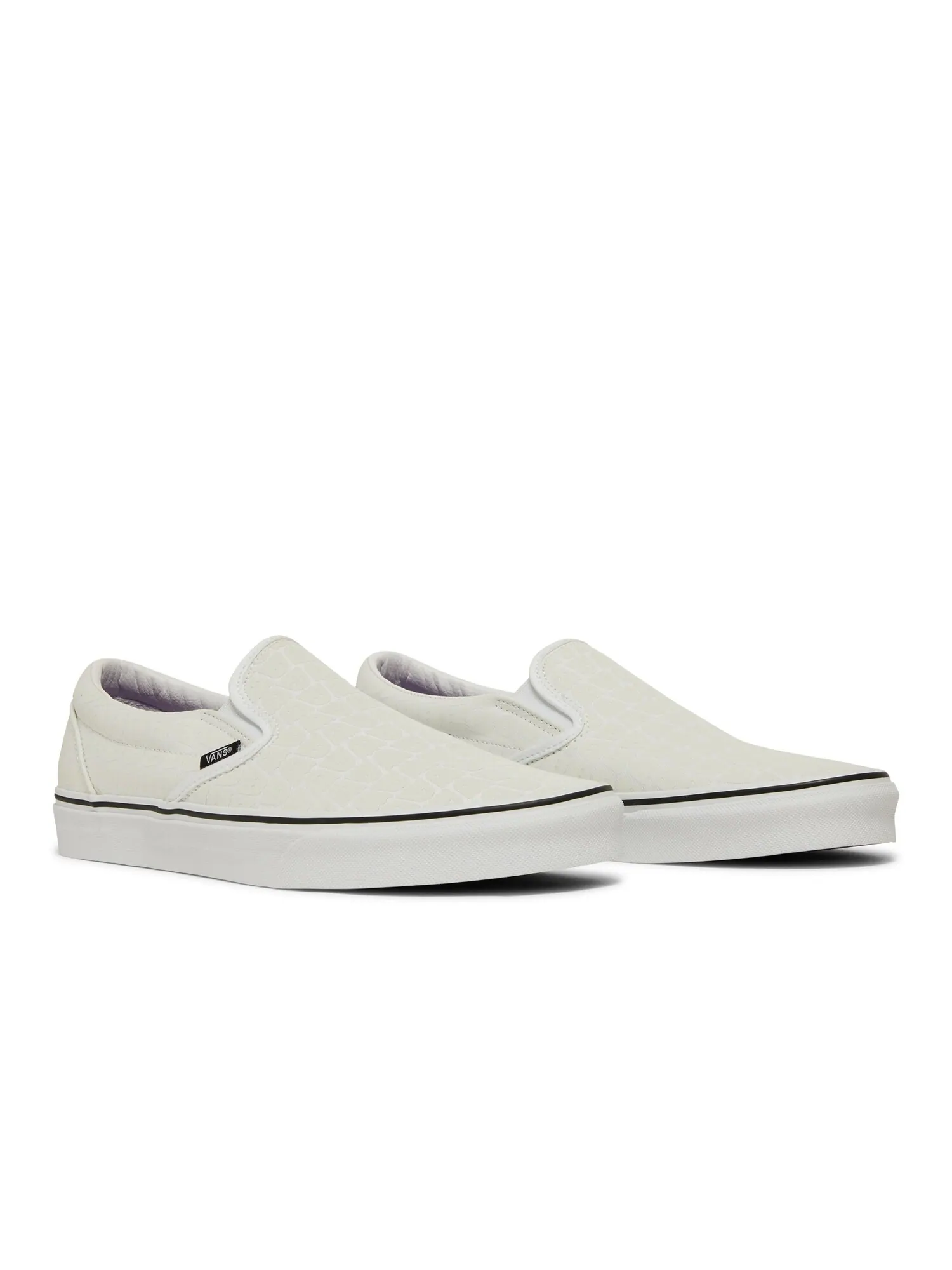 Слипоны Ghostly x Classic Vans — изображение 8 из 8, белый