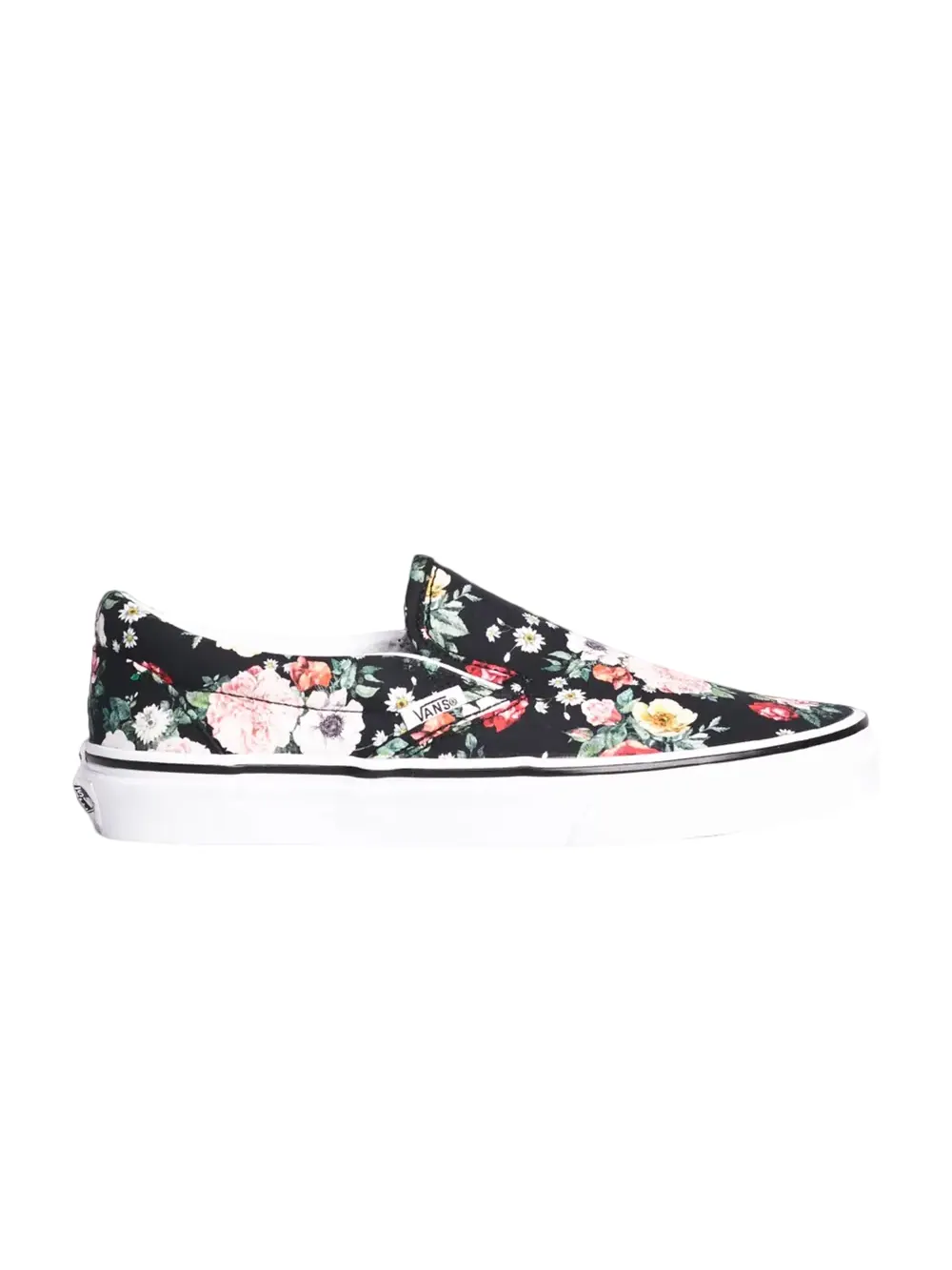Кроссовки Slip-On Vans — изображение 1 из 1, черный/белый