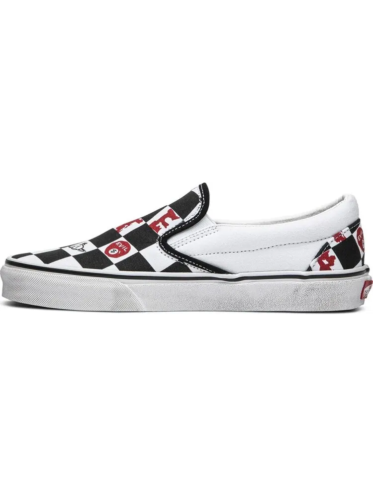 Кеды Vans Vivienne Westwood x Slip-On Anglomania — изображение 3 из 8, белый