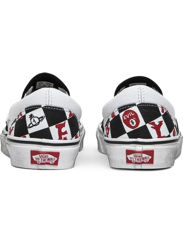 Кеды Vans Vivienne Westwood x Slip-On Anglomania — изображение 6 из 8, белый