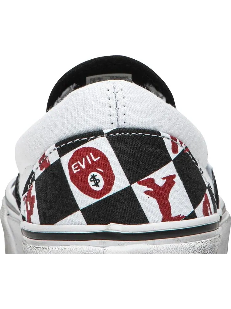 Кеды Vans Vivienne Westwood x Slip-On Anglomania — изображение 7 из 8, белый