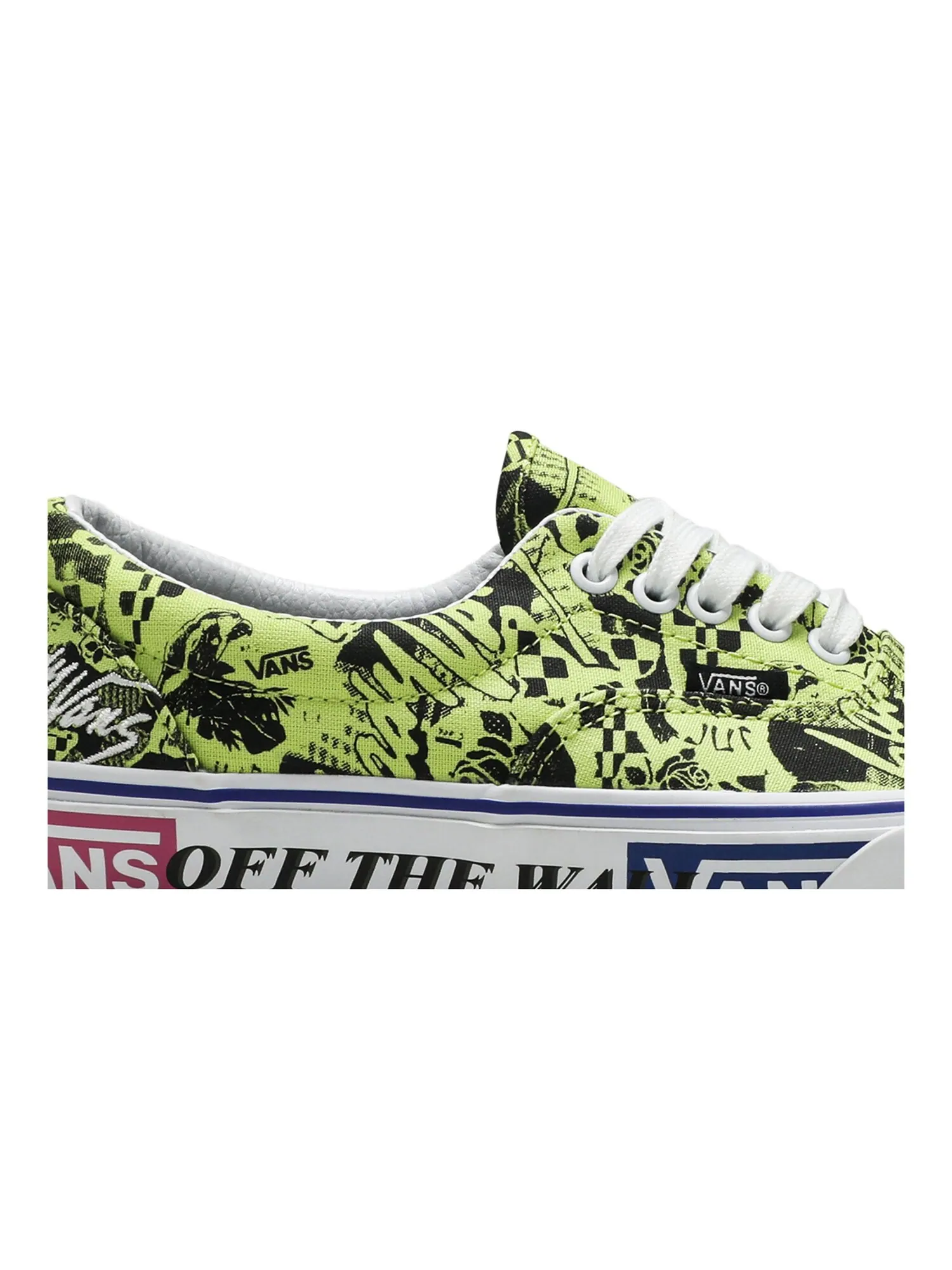 Кроссовки Wmns Era Vans — изображение 2 из 8, зеленый/белый
