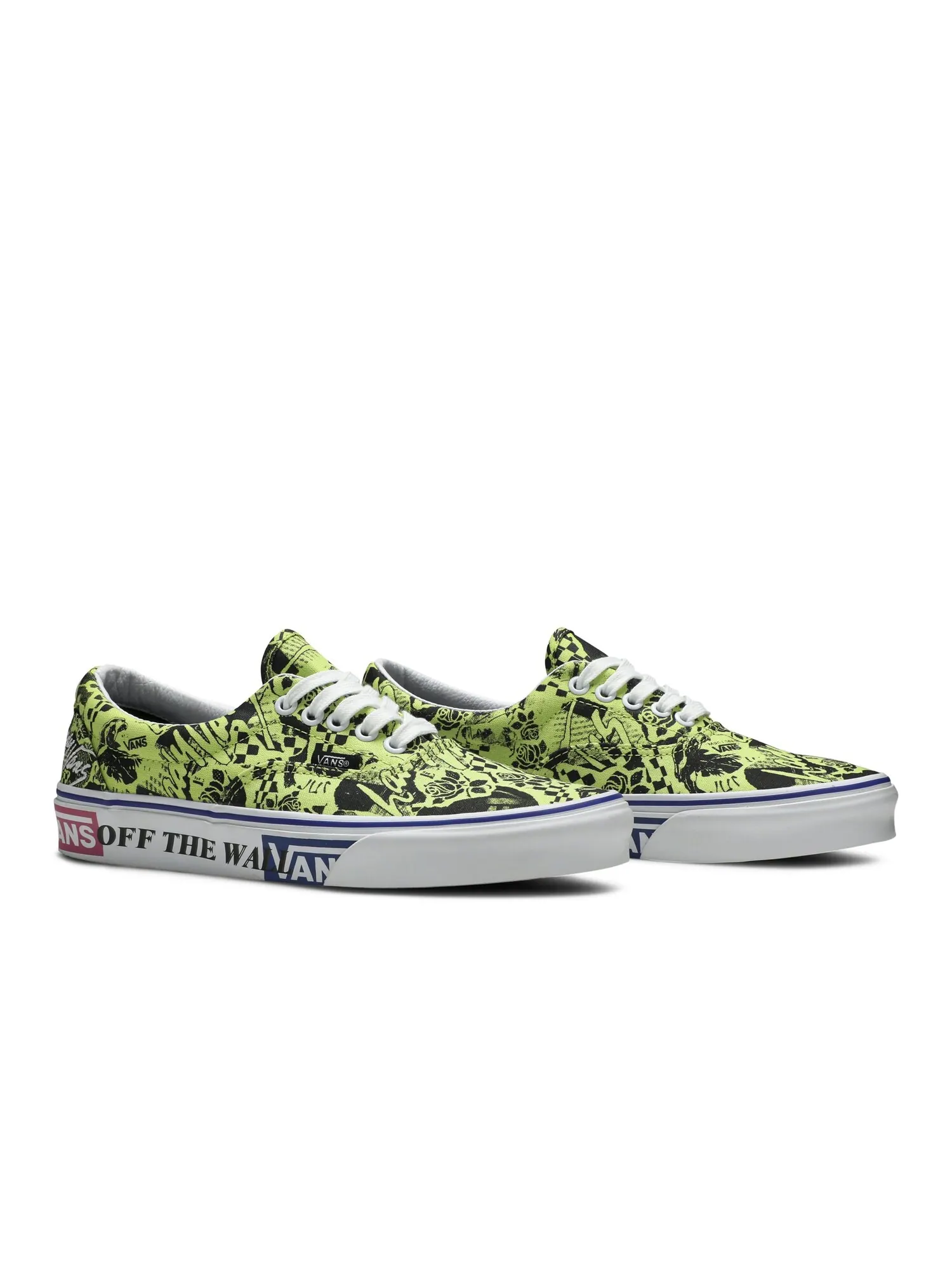 Кроссовки Wmns Era Vans — изображение 8 из 8, зеленый/белый